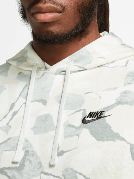 NIKE M NK CLUB+ FT PO HOODIE AOP