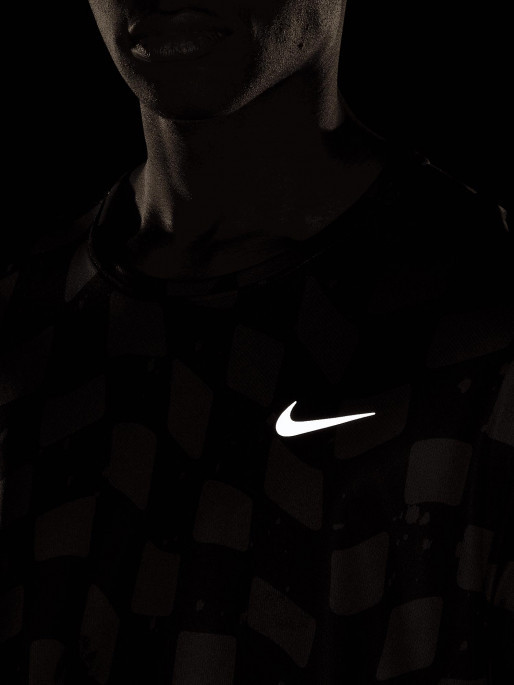 NIKE T-Shirt M NK DF MILER SS DYE