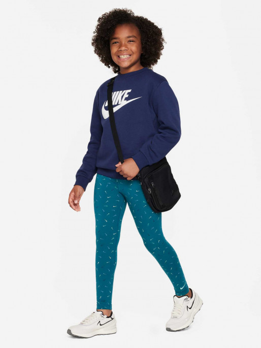 NIKE G NSW ESSNTL MR TGHT LOGO PRNT Leggings