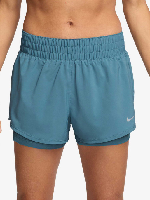 NIKE W NK ONE DF MR 3IN 2N1 SHORTS