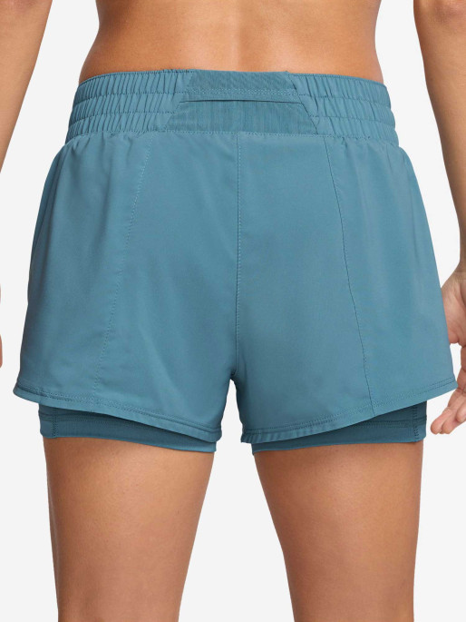 NIKE W NK ONE DF MR 3IN 2N1 SHORTS