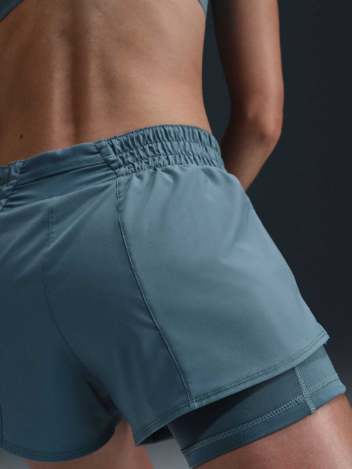 NIKE W NK ONE DF MR 3IN 2N1 SHORTS