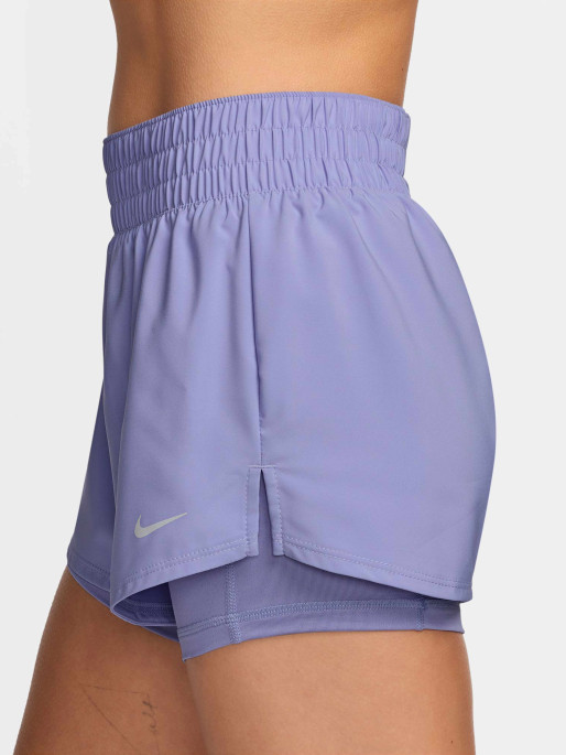 NIKE Women's Nike One Dri-FIT MR 3-Inch 2N1 Shorts