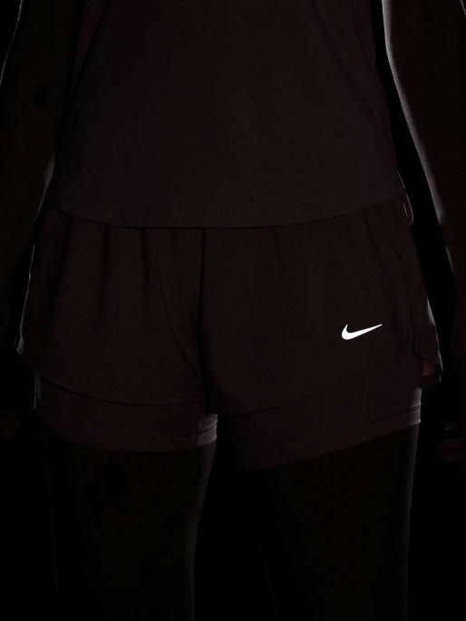 NIKE W NK ONE DF HR 3IN 2N1 SHORTS