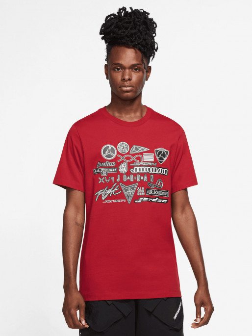 JORDAN M J BRAND GFX SS CREW 4 T-shirt