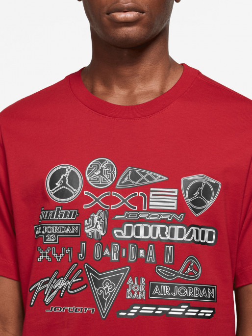 JORDAN M J BRAND GFX SS CREW 4 T-shirt