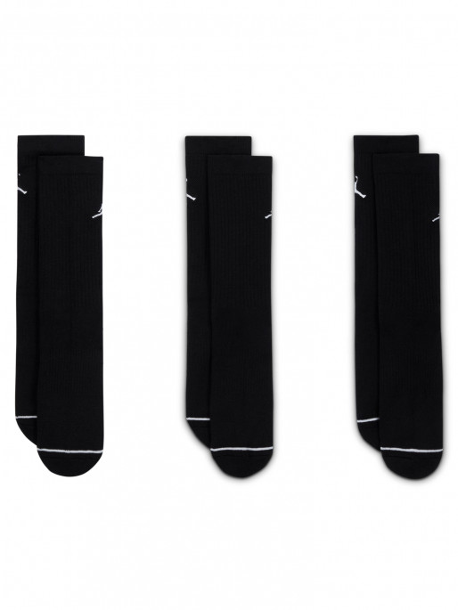 JORDAN U J ED CUSH POLY CREW 3PR Socks