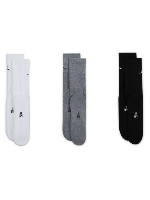 JORDAN U J ED CUSH POLY CREW 3PR 144 Socks