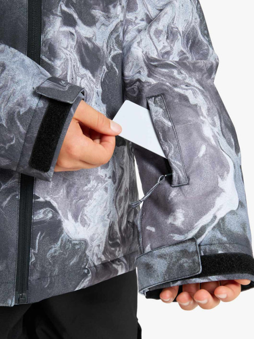 QUIKSILVER Ски яке MISSION PRINTED YOUTH JK