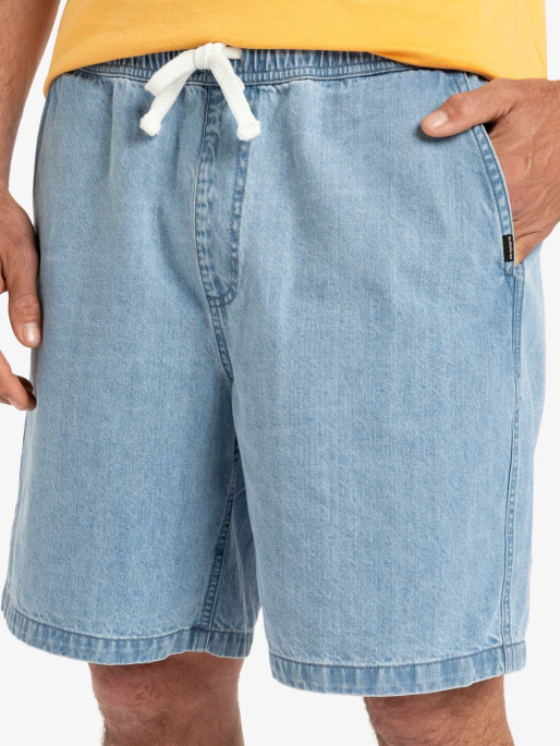 QUIKSILVER Pantaloni scurti Taxer Denim
