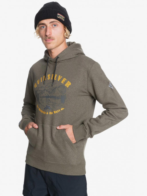 QUIKSILVER BIG LOGO SNOW HOODIE