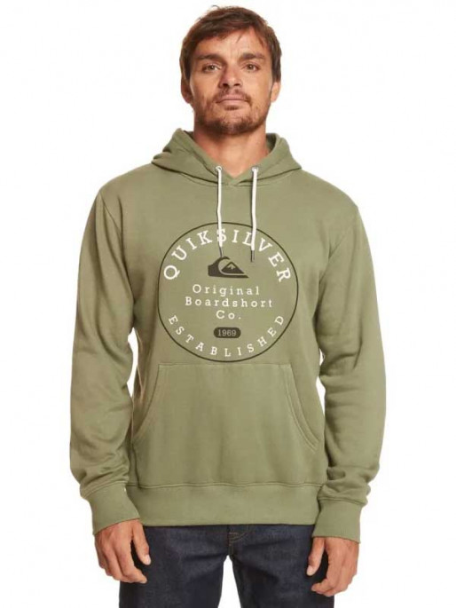 QUIKSILVER Μακρυμάνικη Μπλούζα CIRCLE TRIM HOOD