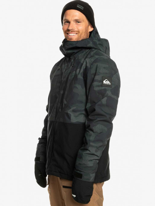 QUIKSILVER Geaca snowboard Mission Printed Block Jk