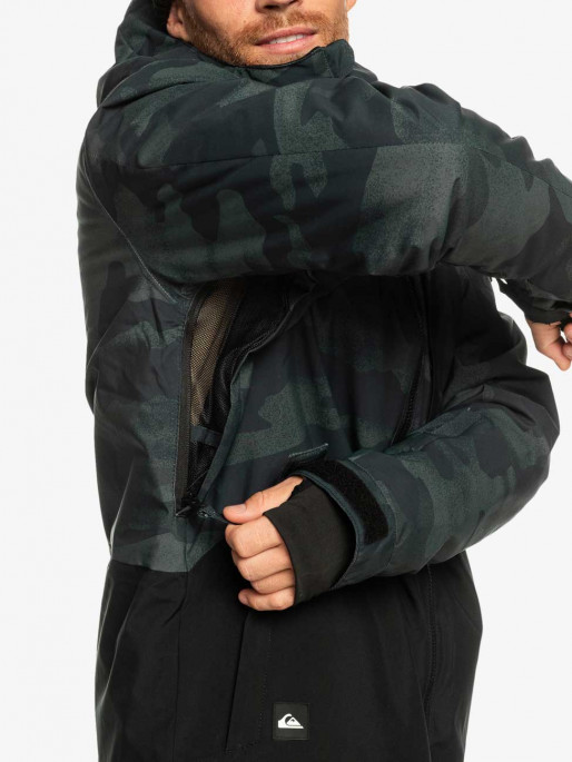QUIKSILVER Geaca snowboard Mission Printed Block Jk