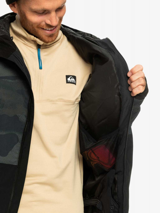 QUIKSILVER Geaca snowboard Mission Printed Block Jk