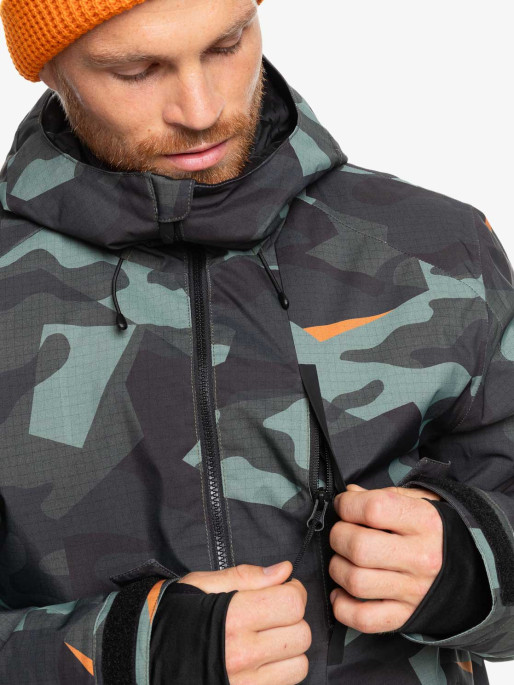 QUIKSILVER MISSION PRINTED Snow Jacket