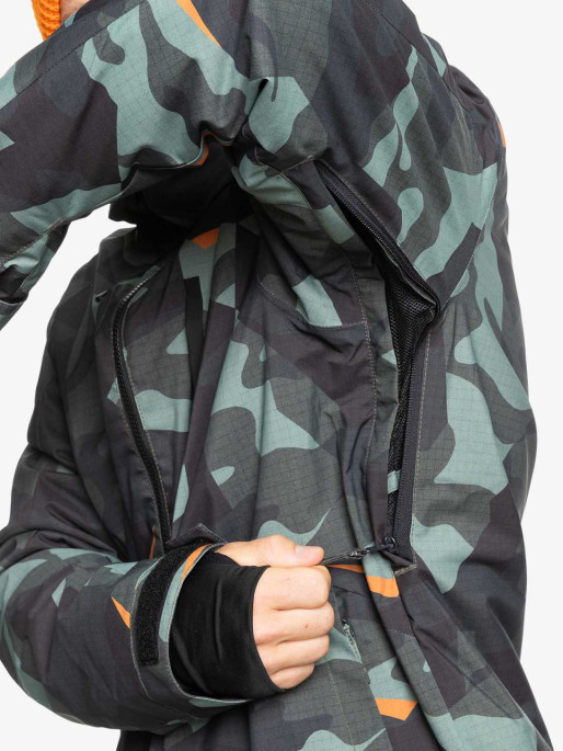 QUIKSILVER MISSION PRINTED Snow Jacket