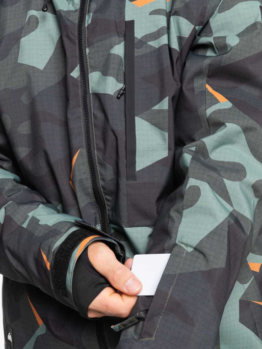 QUIKSILVER MISSION PRINTED Snow Jacket