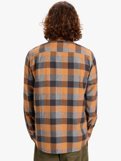 QUIKSILVER Camasa Motherfly Plaid Ls