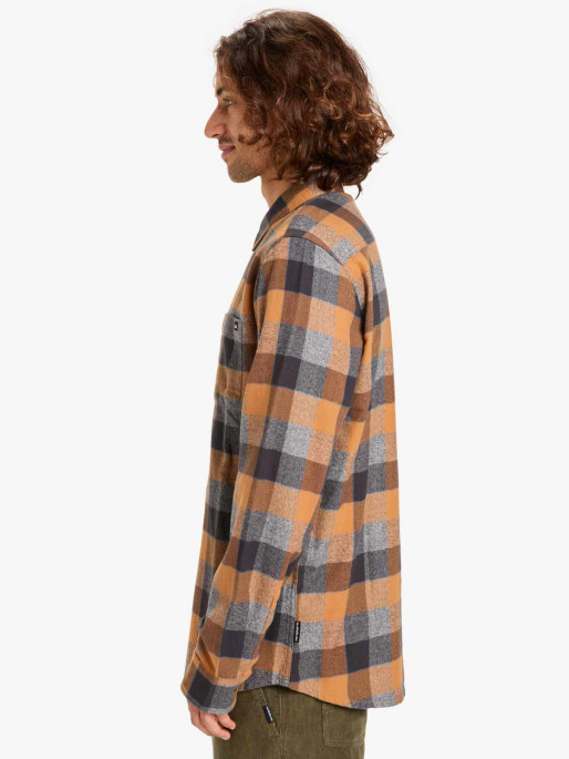 QUIKSILVER Camasa Motherfly Plaid Ls
