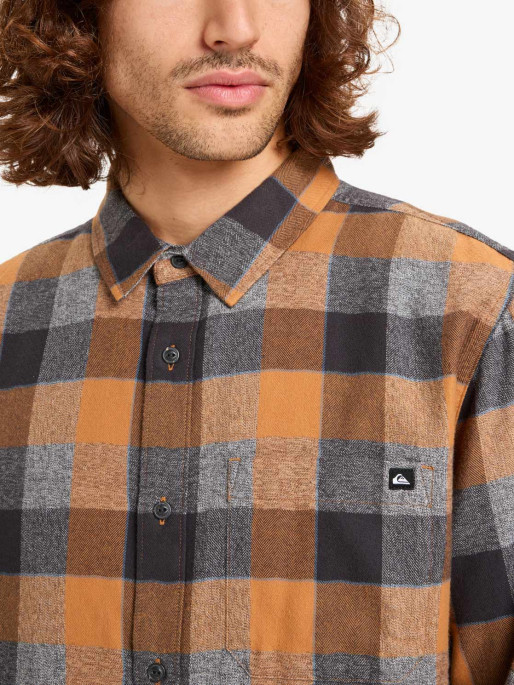 QUIKSILVER Camasa Motherfly Plaid Ls