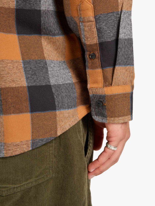QUIKSILVER Camasa Motherfly Plaid Ls