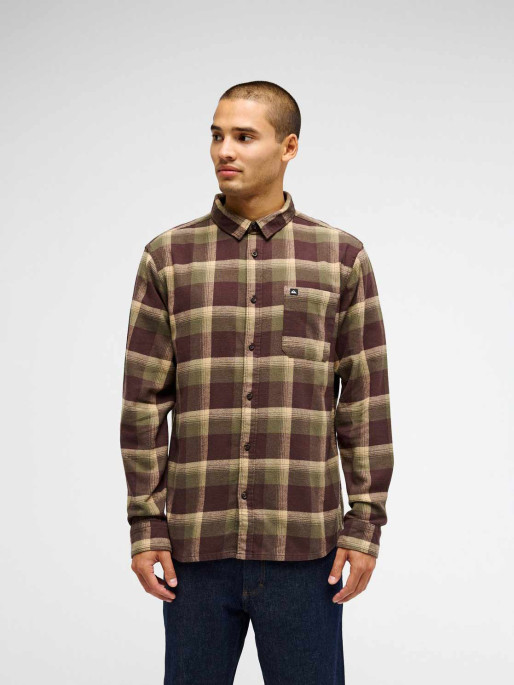 QUIKSILVER Риза MOTHERFLY PLAID LS