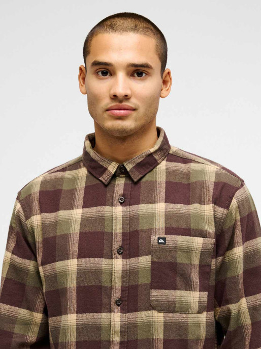 QUIKSILVER Риза MOTHERFLY PLAID LS