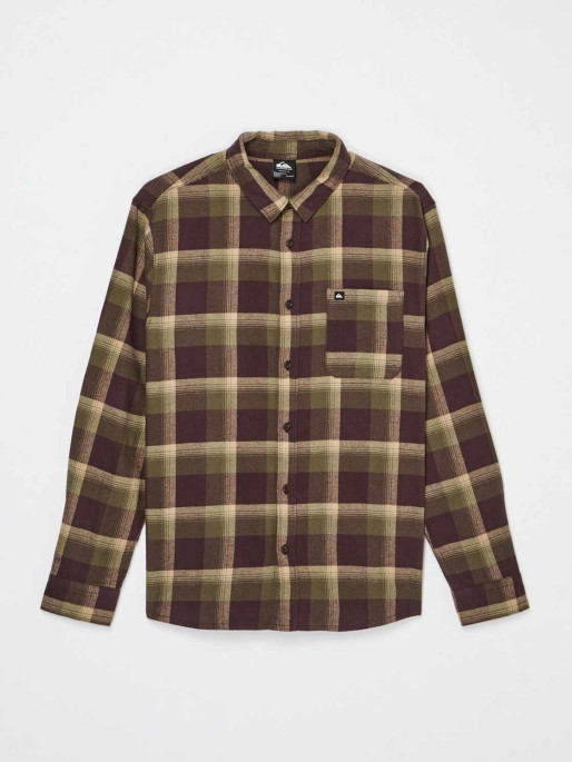 QUIKSILVER Риза MOTHERFLY PLAID LS
