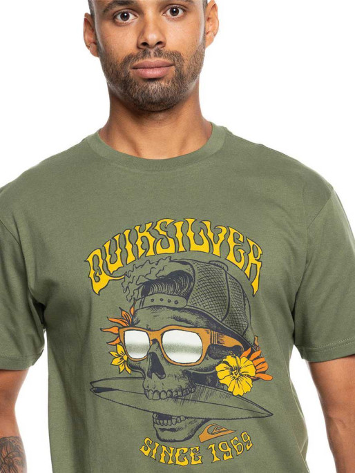 QUIKSILVER Κοντομάνικη Μπλούζα QSSKULL69