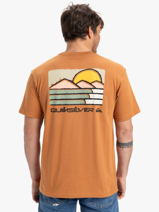 QUIKSILVER Tricou Evo Future Islands Ss