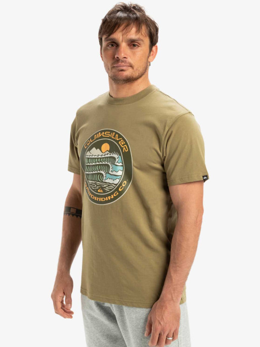 QUIKSILVER Κοντομάνικη Μπλούζα EV THREE SEAS SS