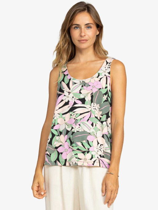 ROXY Αμάνικη Μπλούζα FLOWING TANK PRINTED