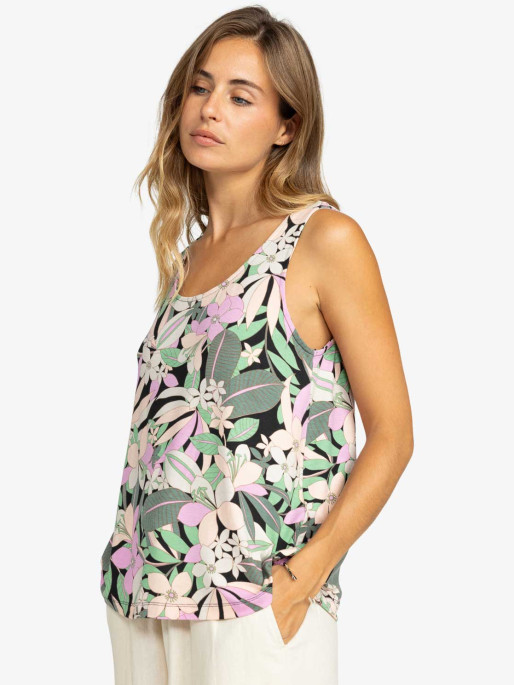 ROXY Αμάνικη Μπλούζα FLOWING TANK PRINTED