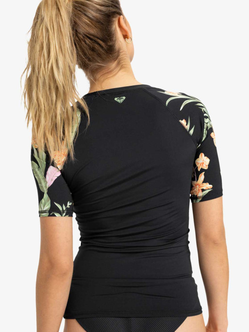 ROXY Tricou cu protectie Uv Ss Lycra Printed