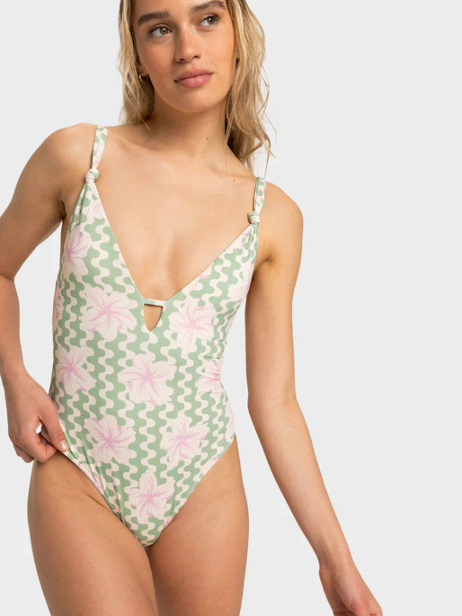 ROXY Swimsuit HIBISCUS DAZE ONE PIECE