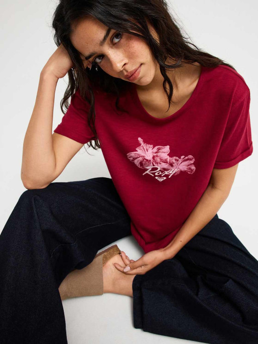 ROXY Тениска OCEANWAVE REGULAR SLUB