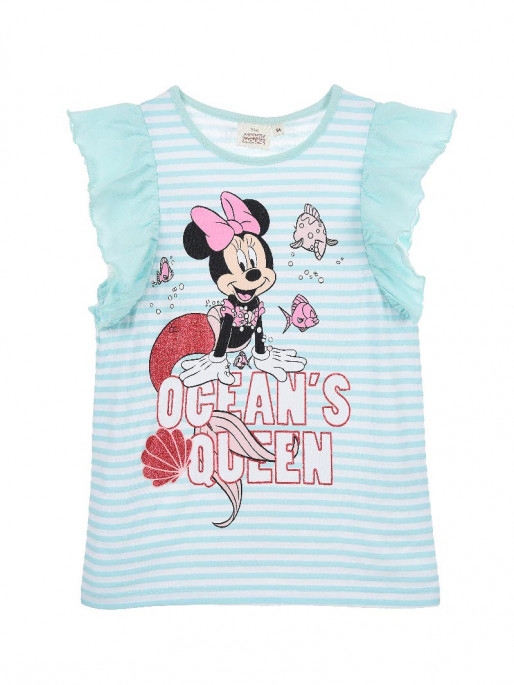 KIDS MOVIE HEROES Παιδική Κοντομάνικη Μπλούζα MINNIE