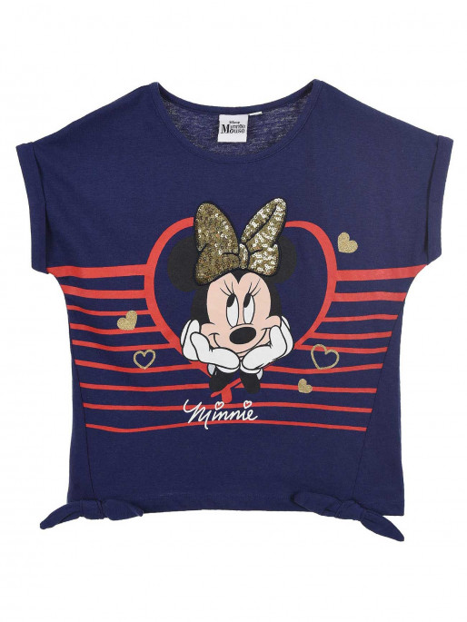 KIDS MOVIE HEROES Παιδική Κοντομάνικη Μπλούζα MINNIE