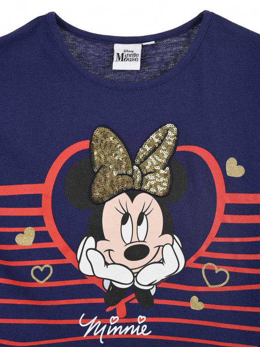 KIDS MOVIE HEROES Παιδική Κοντομάνικη Μπλούζα MINNIE