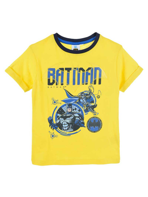 KIDS MOVIE HEROES Παιδική Κοντομάνικη Μπλούζα BATMAN