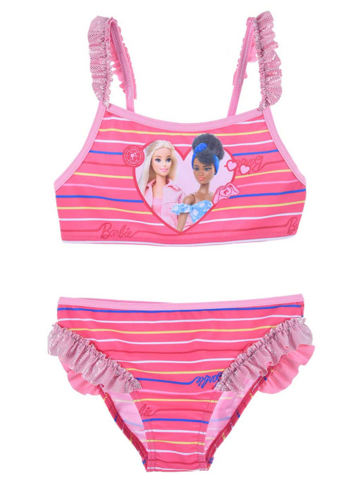 Printed Swimsuit - Pink/Barbie - Kids