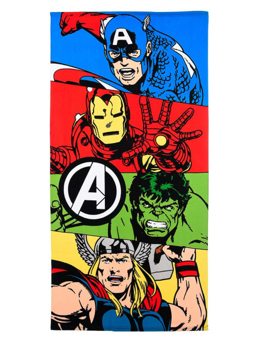 KIDS MOVIE HEROES Παιδική Πετσέτα Παραλίας AVENGERS