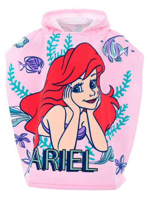 KIDS MOVIE HEROES Παιδικό Πόντσο ARIEL