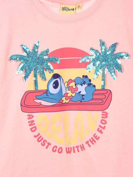 KIDS MOVIE HEROES Тениска Lilo&Stitch