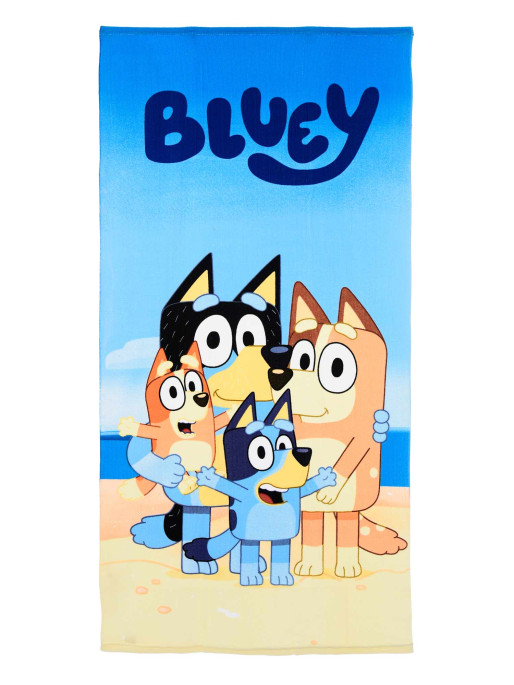 KIDS MOVIE HEROES BLUEY Beach Towel