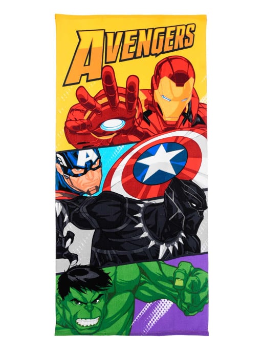 KIDS MOVIE HEROES AVENGERS Beach Towel