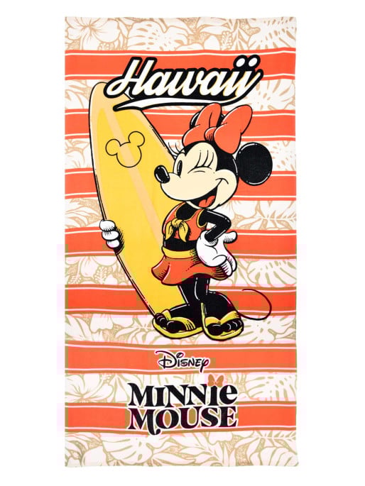 KIDS MOVIE HEROES MINNIE Beach Towel
