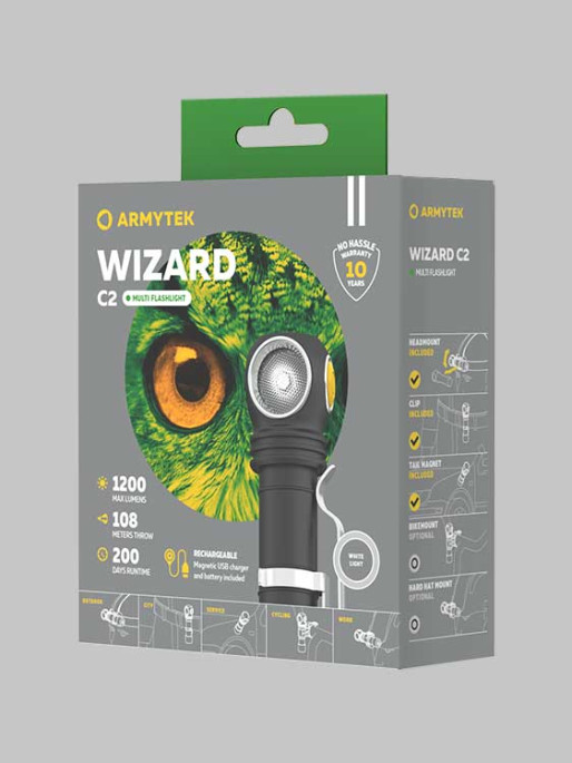 ARMYTEK Фенер Wizard C2 Magnet USB
