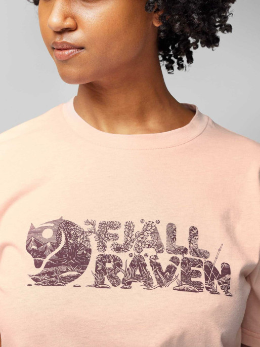 FJALLRAVEN Tricou Lush Logo W